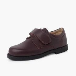 Zapatos Colegiales<Pisamonas Zapato Colegial Escolares Niño Tira Adherente