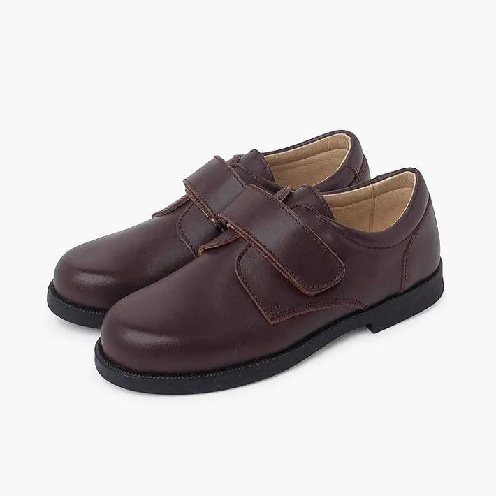 Zapatos Colegiales<Pisamonas Zapato Colegial Escolares Niño Tira Adherente