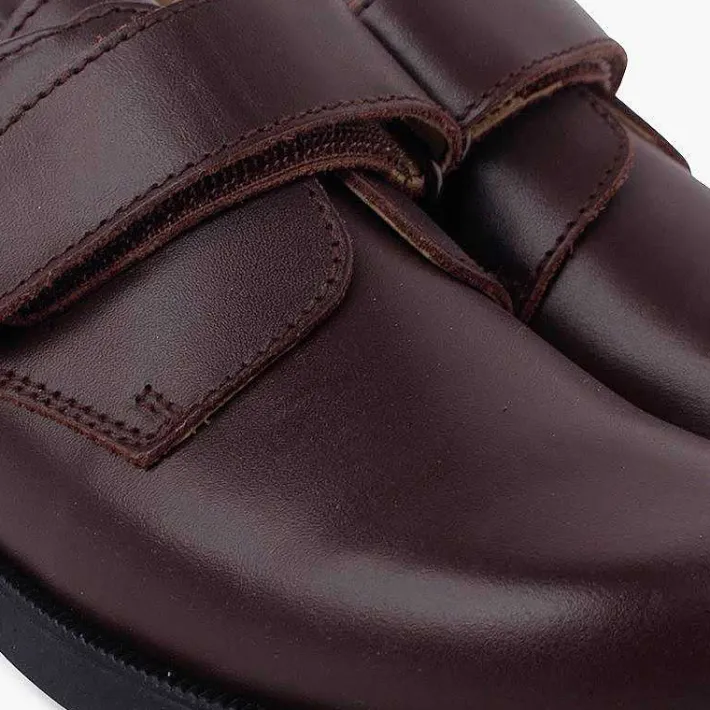 Zapatos Colegiales<Pisamonas Zapato Colegial Escolares Niño Tira Adherente