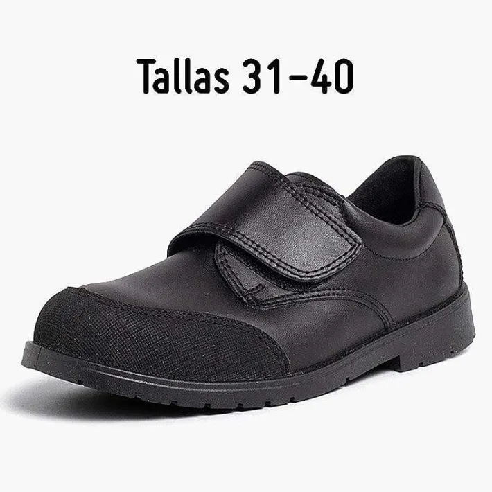 Zapatos Colegiales<Pisamonas Zapato Colegial Lavable Niño Con Puntera Reforzada