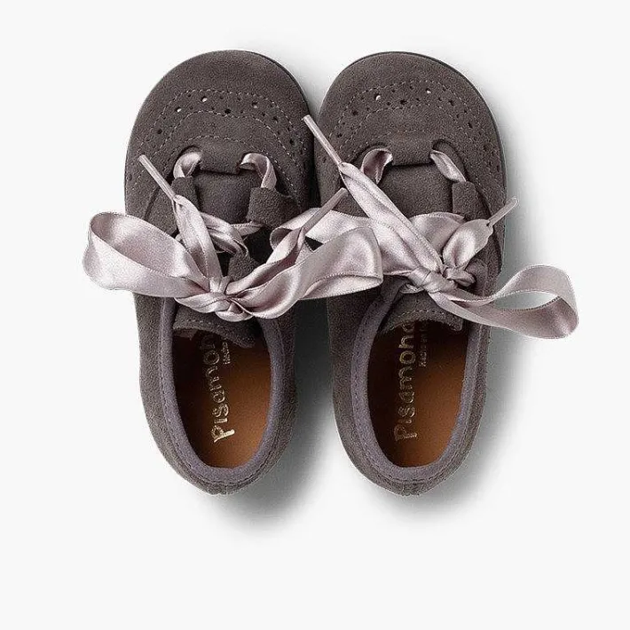 Zapatito Inglés<Pisamonas Zapato Inglés Niños En Serraje