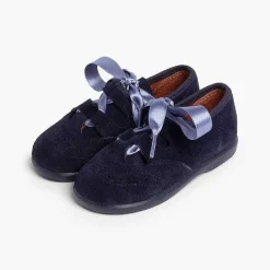 Zapatito Inglés<Pisamonas Zapato Inglés Niños En Serraje