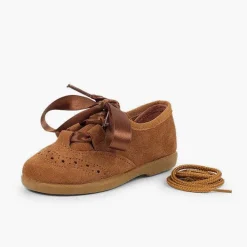 Zapatito Inglés<Pisamonas Zapato Inglés Niños En Serraje