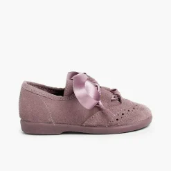 Zapatito Inglés<Pisamonas Zapato Inglés Niños En Serraje