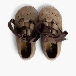 Zapatito Inglés<Pisamonas Zapato Inglés Niños En Serraje