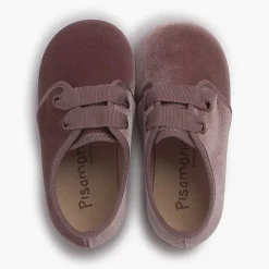 Blucher<Pisamonas Zapato Terciopelo Cordon Faya