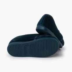 Blucher<Pisamonas Zapato Terciopelo Cordon Faya