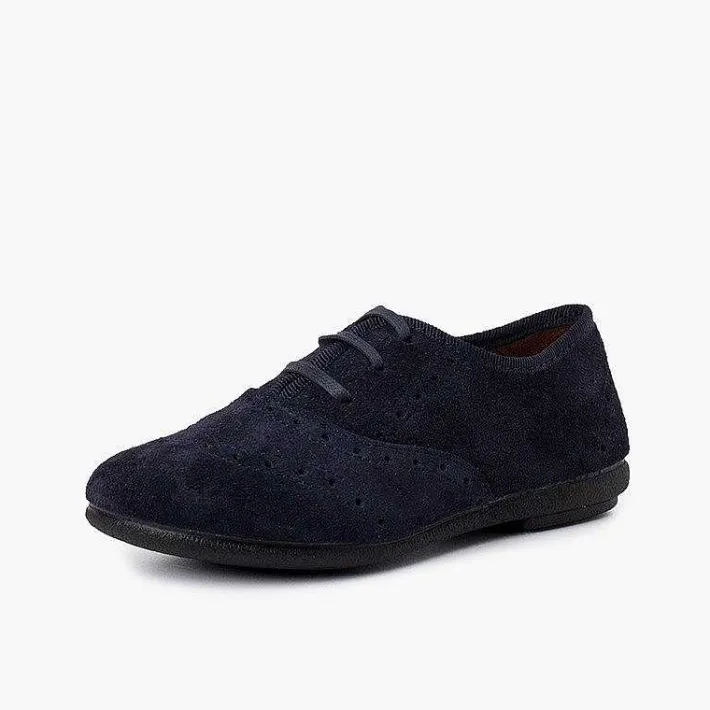 Zapatos Blucher<Pisamonas Zapatos Blucher Niña Y Mujer Serraje