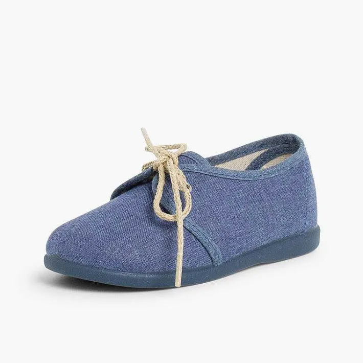 Blucher<Pisamonas Zapatos Blucher Niños Lona