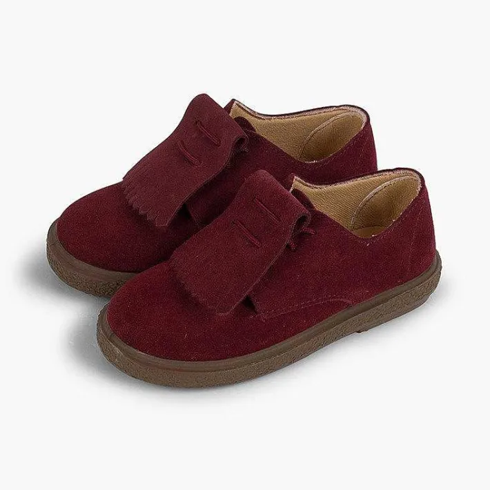 Blucher<Pisamonas Zapatos Blucher Serraje Flecos Lisos
