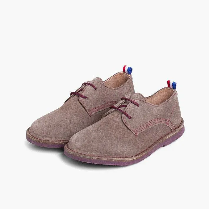 Zapatos Blucher<Pisamonas Zapatos Blucher Serraje Suela Y Cordones Colores