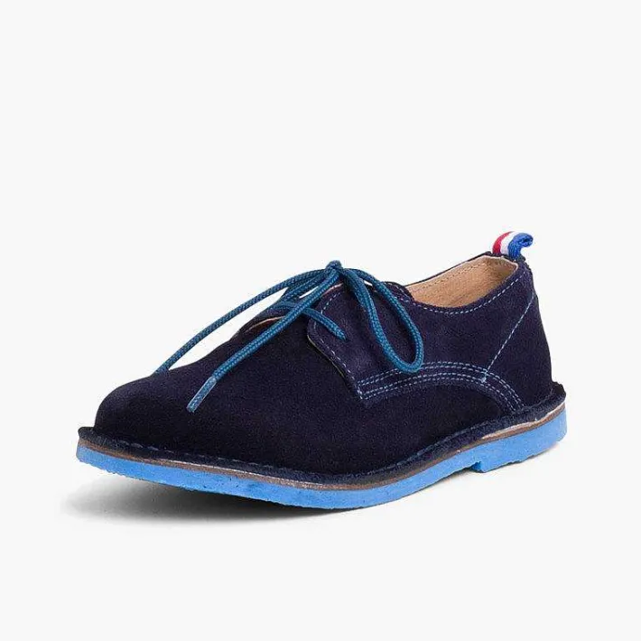 Zapatos Blucher<Pisamonas Zapatos Blucher Serraje Suela Y Cordones Colores