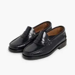 Zapatos Colegiales<Pisamonas Zapatos Castellanos Mocasines De Piel Para Niño