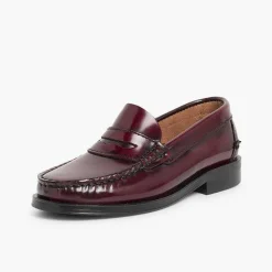 Zapatos Colegiales<Pisamonas Zapatos Castellanos Mocasines De Piel Para Niño