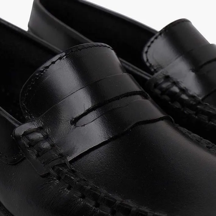 Zapatos Colegiales<Pisamonas Zapatos Castellanos Mocasines De Piel Para Niño