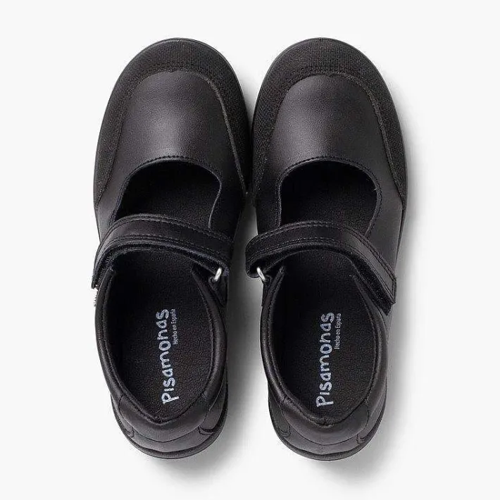 Zapatos Colegiales<Pisamonas Zapatos Colegiales Lavables Niña Merceditas Puntera Reforzada