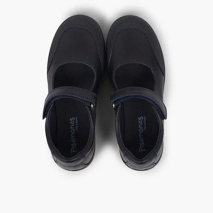 Zapatos Colegiales<Pisamonas Zapatos Colegiales Lavables Niña Merceditas Puntera Reforzada