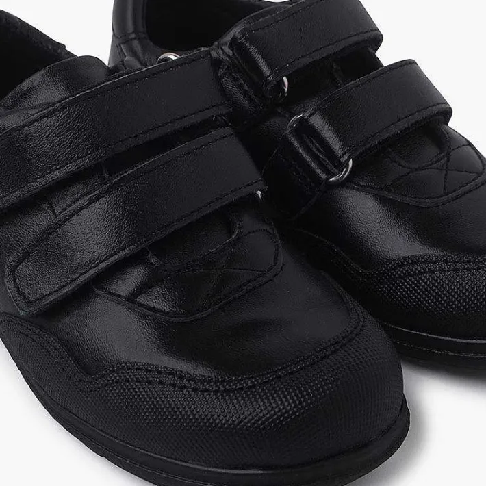 Zapatos Colegiales<Pisamonas Zapatos Colegiales Puntera Reforzada Doble Cierre Color Negro