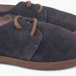 Blucher<Pisamonas Zapatos Cordones Serraje Suela Caramelo