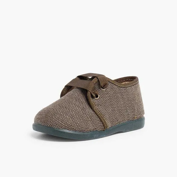 Zapatos Blucher<Pisamonas Zapatos De Tela Tipo Blucher Niño