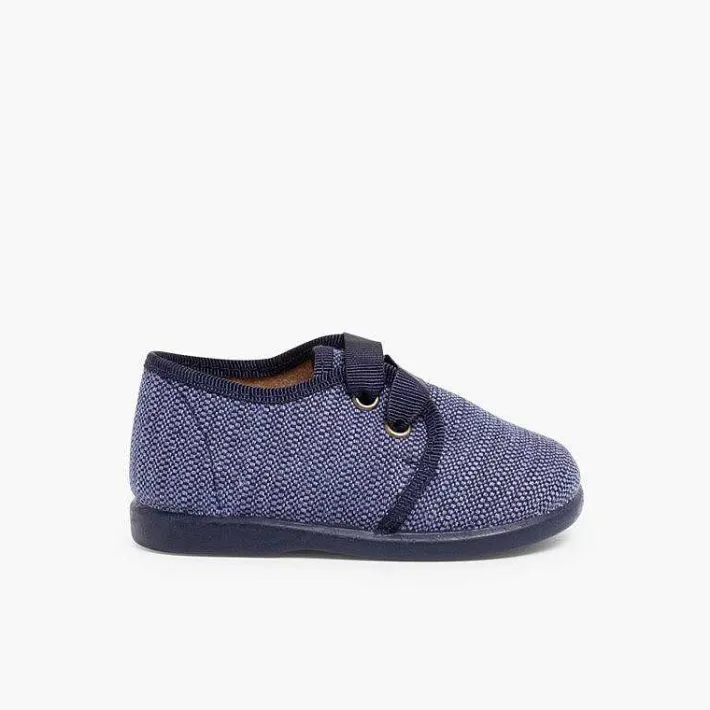 Zapatos Blucher<Pisamonas Zapatos De Tela Tipo Blucher Niño