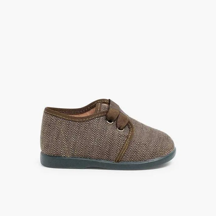 Zapatos Blucher<Pisamonas Zapatos De Tela Tipo Blucher Niño