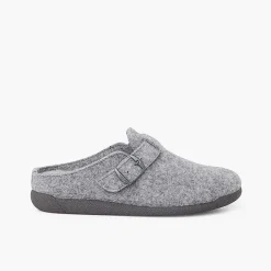 Zapatillas Casa<Pisamonas Zuecos Casa Hebilla Planta Acolchada