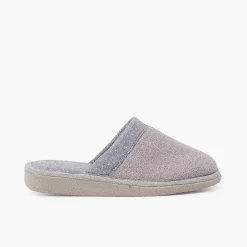 Zapatillas Casa<Pisamonas Zuecos Casa Toalla Con Topitos Color Gris