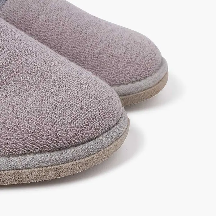 Zapatillas Casa<Pisamonas Zuecos Casa Toalla Con Topitos Color Gris