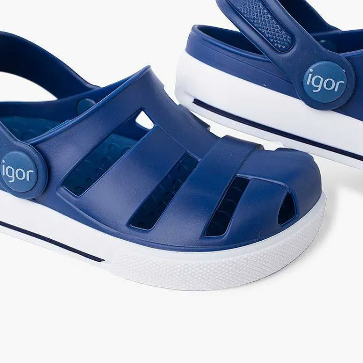Cangrejeras Y Chanclas<Pisamonas Zuecos Goma Tipo Tenis Tira Trasera